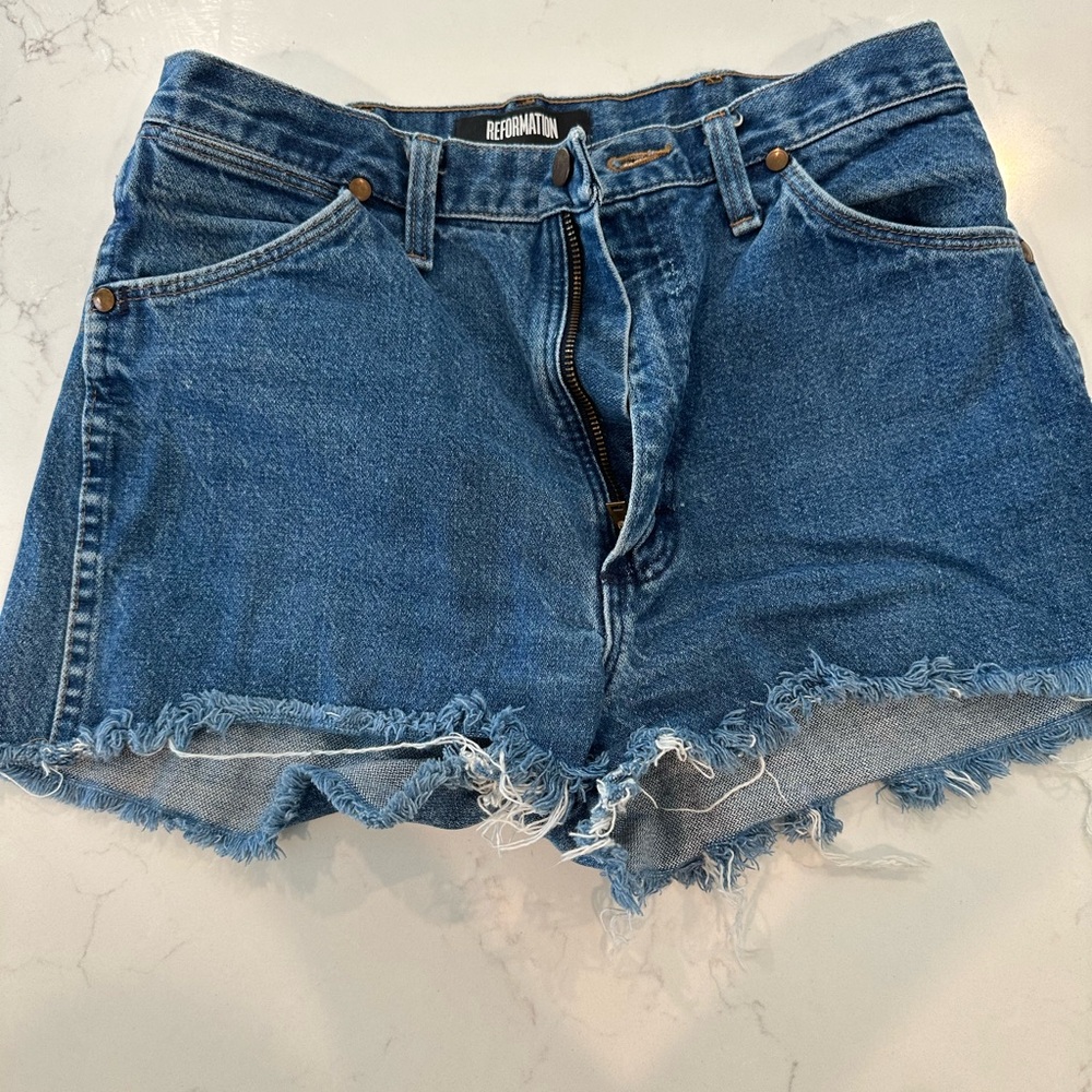 Reformation vintage cut offs